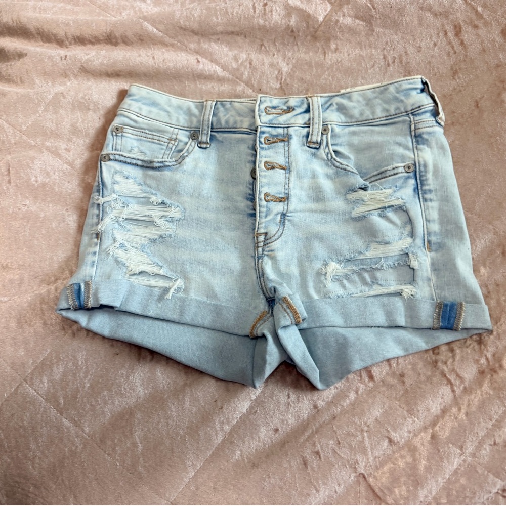 American Eagle Outfitters next level stretch hi rise shortie size 6